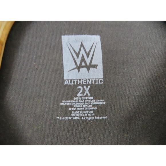 WWE The Rock Shirt 2XL Black Peoples Champ 20 Year Graphic Tee Wrestling Brahma - Picture 3 of 6